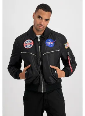Produktbild von Alpha Industries Jacket mit Kentkragen, Reißverschluss und Stickerei Größe: S