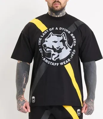 Obrázek produktu pro Pánské tričko Amstaff Tyce T-Shirt Black - M