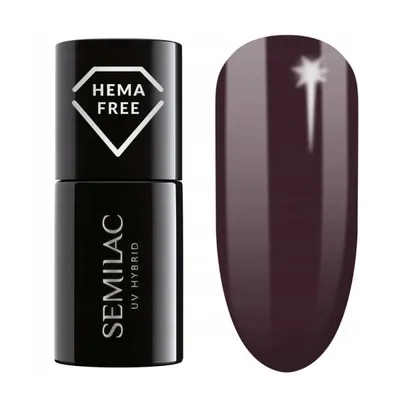 Obrázok produktu pre Semilac Lakier Hybrydowy 412 Zemitá Hnedá (Bez Hém) 7Ml