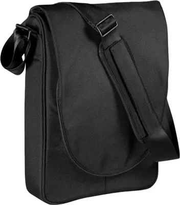 Image de be.ez, Sacoche à bandoulière pour ordinateur portable 15,4" antichoc, noir