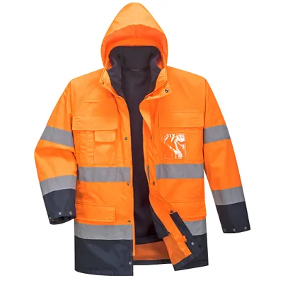 Image de Parka Haute Visibilité 3 En 1 Couleur : Orange/marine Taille L - Portwest