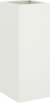 Obrázok produktu pre vidaXL Kvetináč biely 32x29x75 cm Oceľ