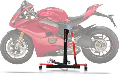 Immagine prodotto di Cavalletto centrale CS Power Evo per Ducati Panigale V4/S 18-24 Rosso