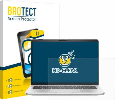 Produktbild von Für Dell Pro 14 Plus PB14255 Schutzfolie BROTECT Displayschutz Display Schutz Folie Klar Transparent