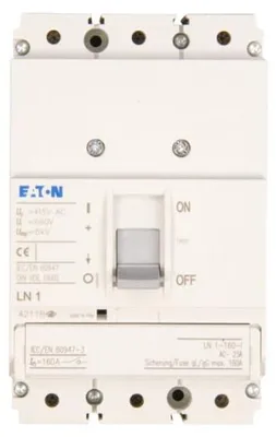 Zdjęcie produktu dla Wyłącznik automatyczny 3P 160A 111997 Eaton
