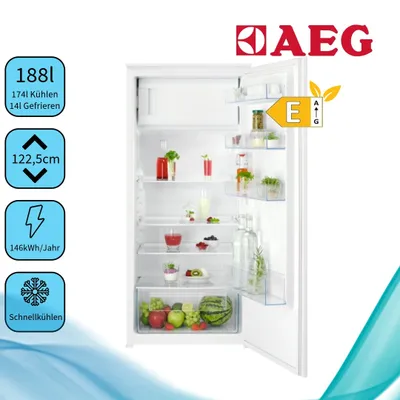 Zdjęcie produktu dla AEG OSF5O12ES, 188 l, Wbudowany, E, 35 dB, SN-ST, 2,7 kg/24h