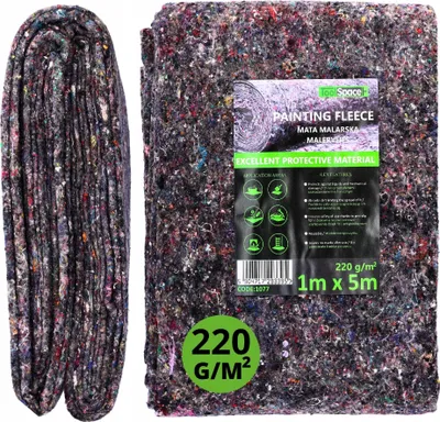 Obrázok produktu pre Podložka pod farbu 1 m/5 m, 220 g/m²