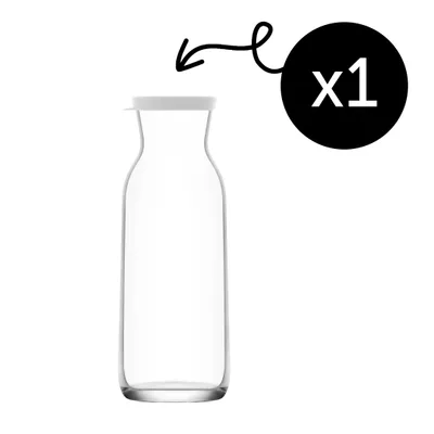 Produktbild von Die LAV Fonte Karaffe mit einem großzügigen Fassungsvermögen von 1200 ml (40 1/2 oz) ist ideal für das stilvolle Servieren von Wasser, Säften oder and