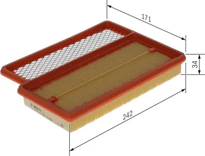 Obrázok produktu pre Vzduchový filter BOSCH F 026 400 466