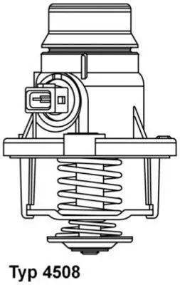 Produktbild von WAHLER Thermostat Kühlmittel 101°C für BMW 5 Touring (F11) 5 Limousine (E60) 5 Limousine (F10) 5 Touring (E61) X5 (E70)