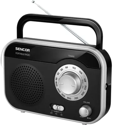 Obrázok produktu pre SENCOR SRD 210 BS Prenosné rádio, analógový FM a AM tuner