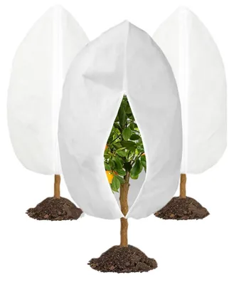 Produktbild von Pflanzenschutzhaube Winter 3er-Set 80x100cm Lichtdurchlässig, Atmungsaktiv