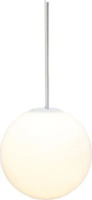 Produktbild von Außenleuchte LED E27 IP44 Ø 25 cm Weiß Kugelschirm Farbwechsel 3000-6500 K Fernbedienung Pendellampe außen Außenlampe