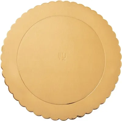 Produktbild von Tortenboden, goldene runde Torte 26 cm