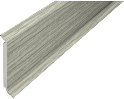 Produktbild von Prinz Kernsockelleiste eiche grau 60 mm x 250 cm