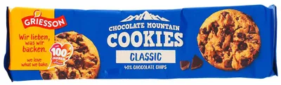 Produktbild von Griesson Chocolate Mountain Cookies Classic 150g