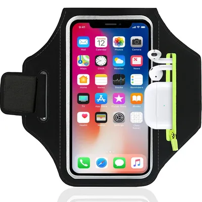 Productafbeelding van Hardloop Telefoonarmband Waterproof met Sleutelvak