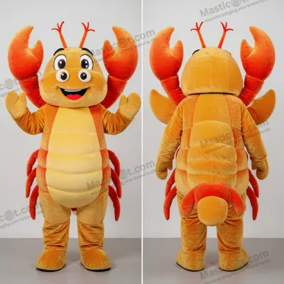 Immagine prodotto di Costume MASTICOT Gonfiabile di Aragosta Bisque con Spalline Dorate