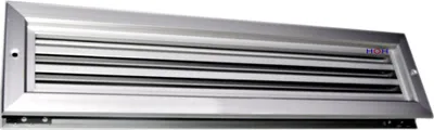 Produktbild von Lüftungsgitter LG-4207 DORAA Lamellengitter 465 x 120 mm Zuluft Abluftgitter