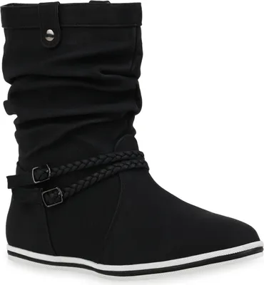 Obrázok produktu pre Mytrendshoe Dámske šnurovacie členkové topánky s ľahkou podšívkou a platformou 831412, farba: čierna, veľkosť: 37