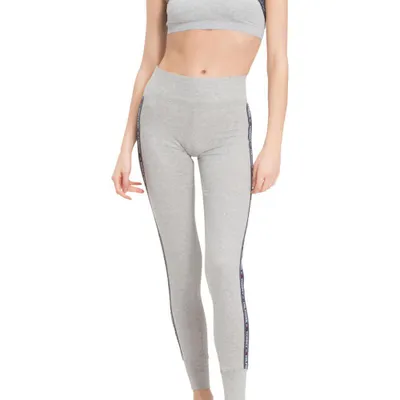 Produktbild von Tommy Hilfiger dames Authentic legging, dun, grijs melange