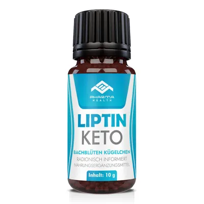 Produktbild von Pharma Health | Liptin Keto Kügelchen | natürliche Inhaltsstoffe | ohne CHEMIE