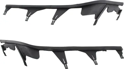 Immagine prodotto di Coppia di modanature superiori dei fari a sinistra e a destra come ricambio per BMW Serie 3 E46 98-01 (4 porte).