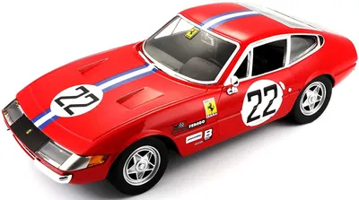 Obrázok produktu pre Bburago 18-26303 - Modellauto - Ferrari 365 GTB4 Competzione 1. séria (rot, farba 1:24)