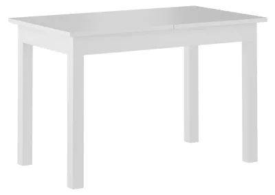 Obrázek produktu pro Rozkládací jídelní stůl 120(160)x70 cm FERENC - bílý