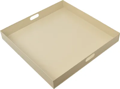Produktbild von LOFT42 Tray Metall Tablett - schwarz - 60x60