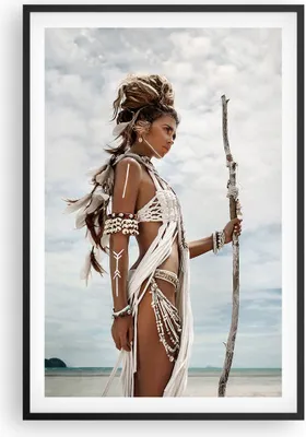 Produktbild von Gerahmtes Poster - Schwarzer Rahmen - Brennen Mann Frau - 61x91,5 cm - Wand Bild - Wanddeko - Wandbilder - Kunstposter - Wandposter - Bilderrahmen - Bilder - Kunstdruck - Wandbild - P2BPA61x91-4275
