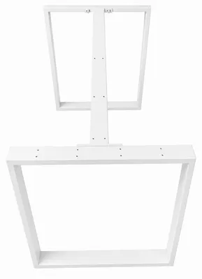 Produktbild von LogistSystem Möbelfüße Metall Lamage 120×60×72 cm – Tischgestell Tischbeine pulverbeschichtet – Esstisch Schreibtisch Loft Industrial