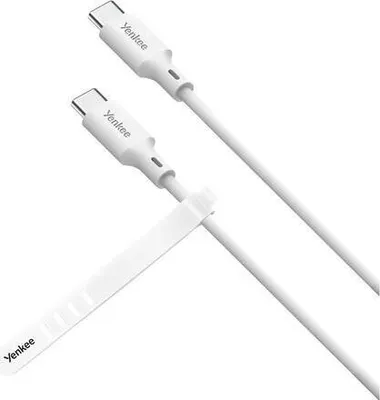 Immagine prodotto di YENKEE YCU C115 WH Cavo di sincronizzazione e ricarica USB C 2.0