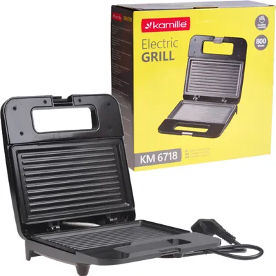 Obrázok produktu pre Sendvičovač a elektrický gril KAMILLE KM-6718