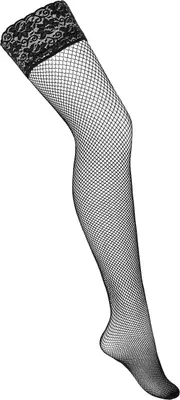 Produktbild von KO H036 fishnet hold ups black 3XL/4XL