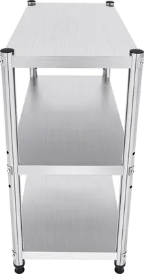 Produktbild von Ausrüstungsständer, Schwerlast, Höhenverstellbar, Silber