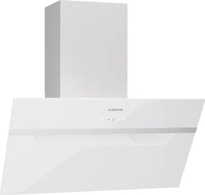 Produktbild von Klarstein BigBite 60 Dunstabzugshaube - WLAN-Steuerung, 305 m³/h, A++ , Touchscreen, LED Beleuchtung, Umluft & Abluft, Schwarz, 60 cm