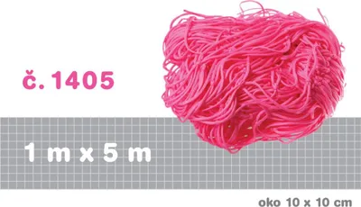 Image de Filet rose 5x1 m, maille 10x10 cm, filet rose