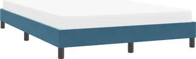 Immagine prodotto di Maison Exclusive - Struttura letto senza materasso Blu scuro 140x220 cm Velluto