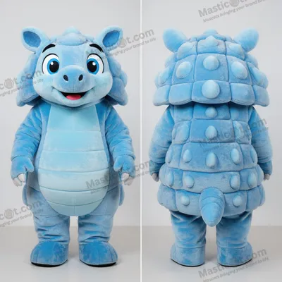 Obrázek produktu pro Modrý MASTICOT plyšový glyptodon maskot