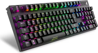 Produktbild von SKILLER SGK20 (schwarz, DE-Layout, Huano Red)
