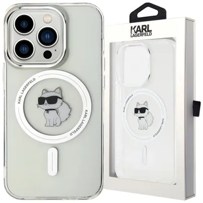 Produktbild von Karl Lagerfeld KLHMP13LHFCCNOT iPhone 13 Pro / 13 6.1" /transparent hardcase IML Choupette MagSafe Schutzhülle
