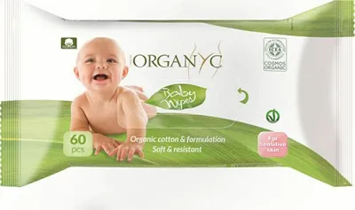 Image de Lingettes humides pour bébé 60pcs