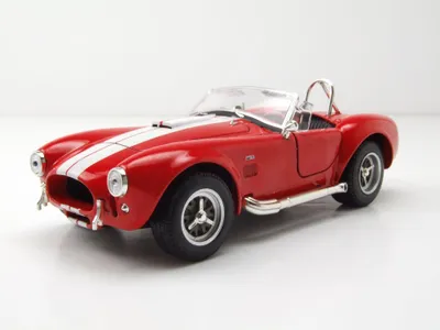 Produktbild von Welly 24002R Shelby Cobra 427 SC 1965 rot 1:24