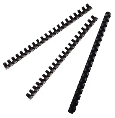 Produktbild von Fellowes 14mm, 100pk, Schwarz, Kunststoff, 100 Stück(e)