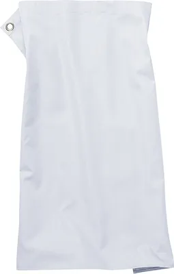 Produktbild von CG Workwear 00128-01 | Bistro Apron Pizzone Classic Bis 95 °C waschbar - Farbe: Pale Grey - Größe: 80 x 71 cm