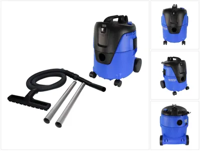 Zdjęcie produktu dla Nilfisk AERO 21-01 PC, Suchy i Mokry, Czarny, Niebieski, 20 l, 60 L/s, 21 kPa, 210 mbar