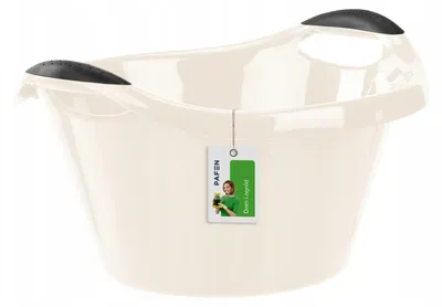 Produktbild von Pafen Rund 10L Wäschekorb beigefarben 37cm