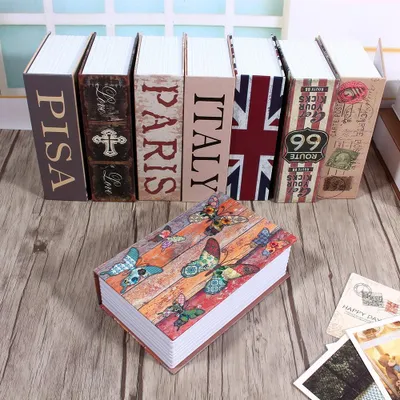 Zdjęcie produktu dla Dictionary Book Secret Safe Security Box Money Cash Jewelry Lock Box (Butterfly Type)