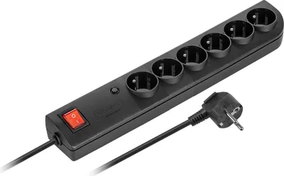 Zdjęcie produktu dla Urz3440 Listwa Przeciwprzepieciowa 6Xz/U 1,5M Cza